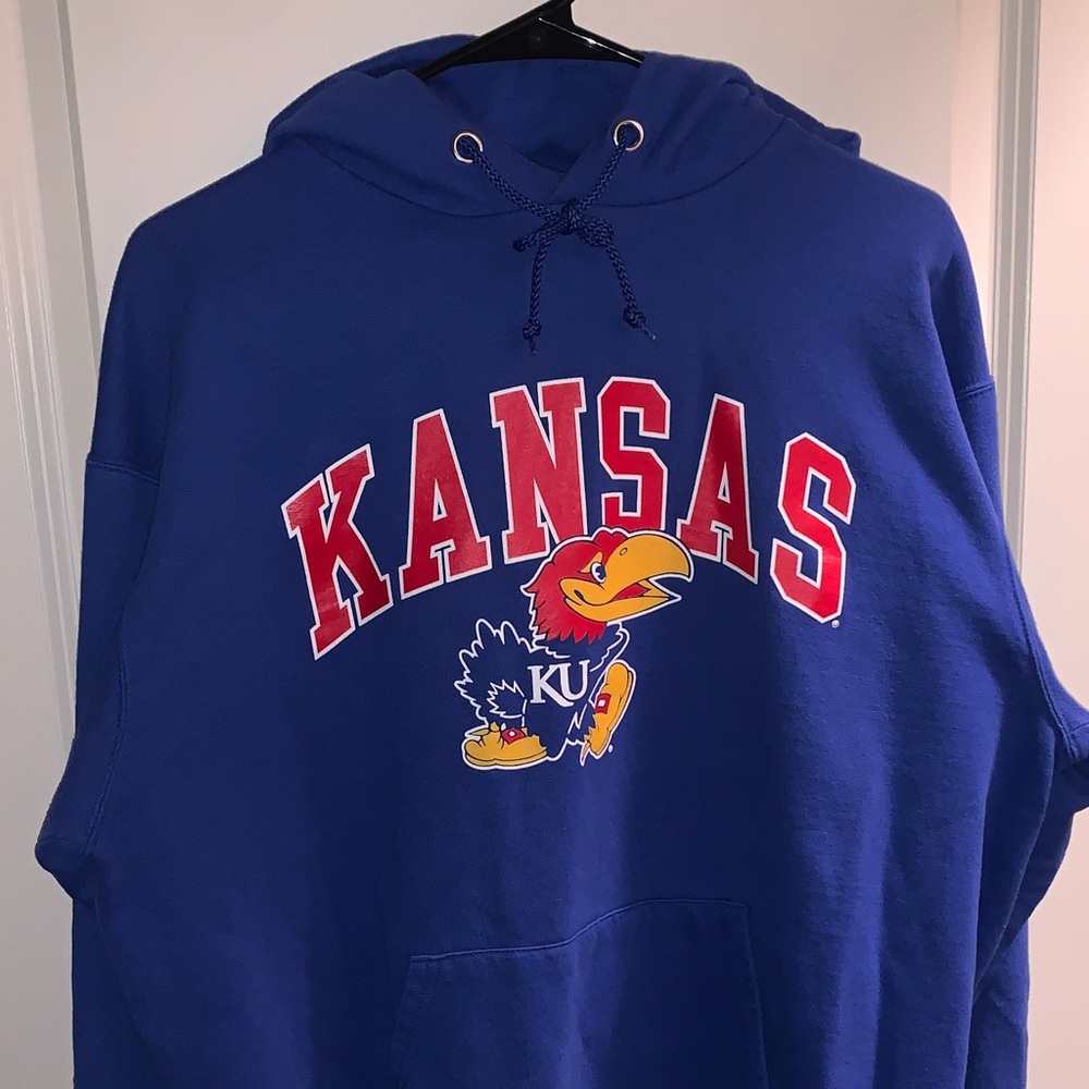Champion Blue Kansas Hoodie